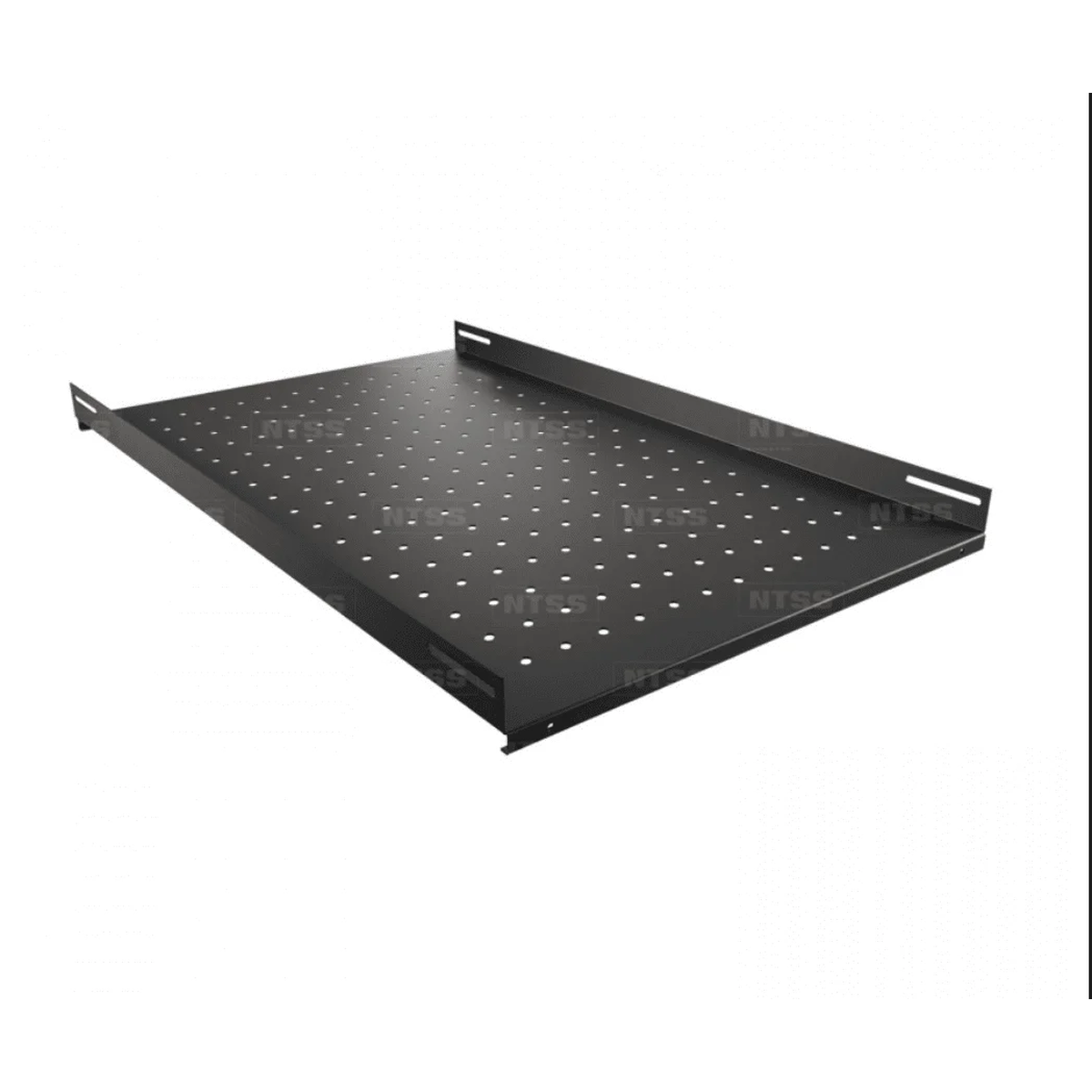 Полка стационарная NTSS 470х750мм, для напольных шкафов глубиной 1000мм, нагрузка до 100кг, черный RAL 9005